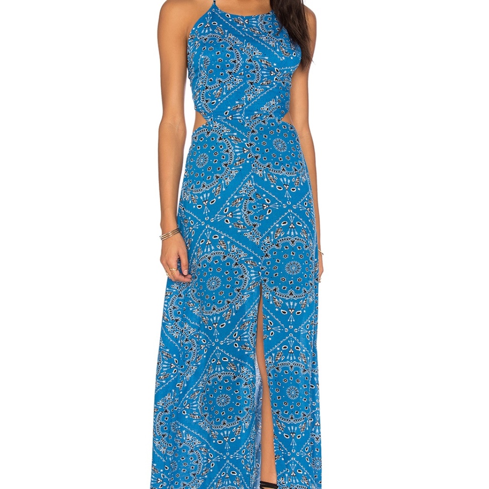 Jen's Pirate Booty Bandana Belle Starr Maxi Dress